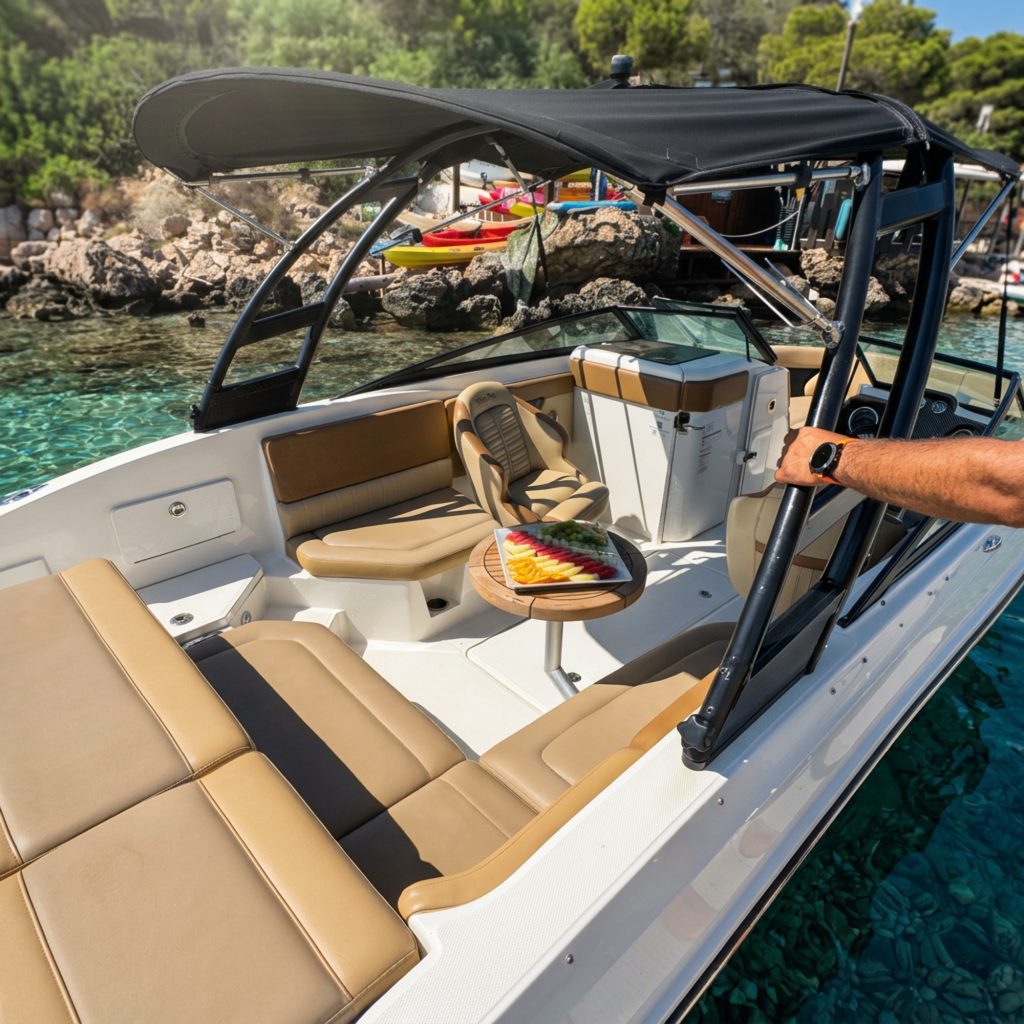 Penelope, 2026 Sea Ray 320 Sundancer, luxury yacht charter for rent in Ayia Napa, Cyprus