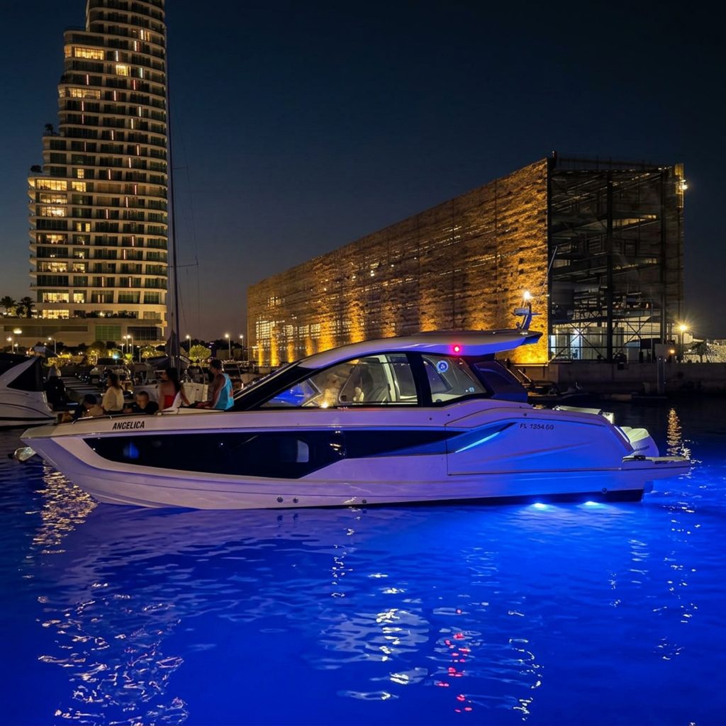 Angelica, the Galeon 375 GTO, luxury yacht charter for rent in Ayia Napa, Cyprus